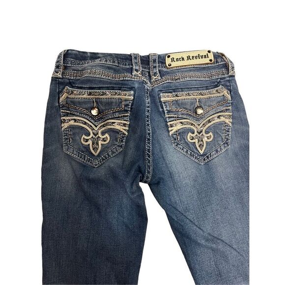 Rock Revival Hans Straight Jeans Size 28 - Picture 4 of 6